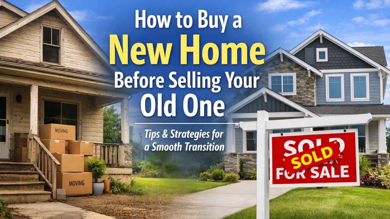 buy a new home before selling the old one