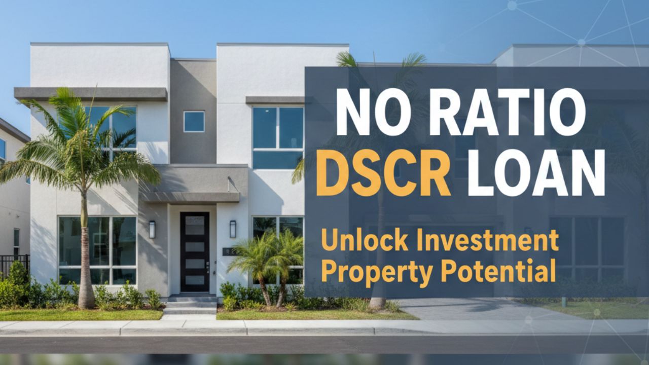 no ratio DSCR loan for investment property